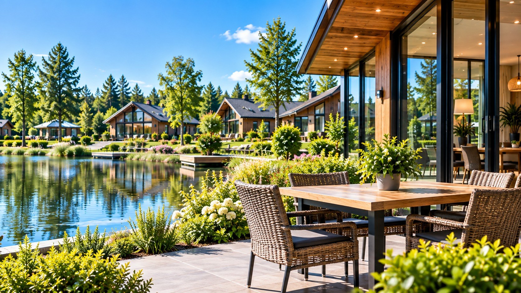 Vakantiewoning aan het water